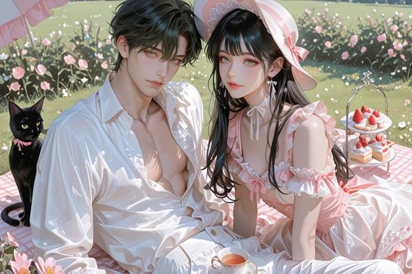 AI-generated image analyzed by PromptLens