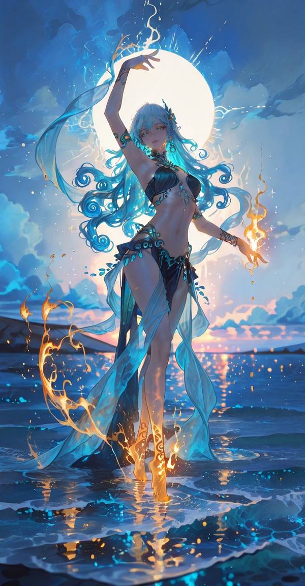 AI-generated image analyzed by PromptLens