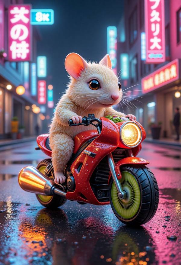 AI-generated image analyzed by PromptLens