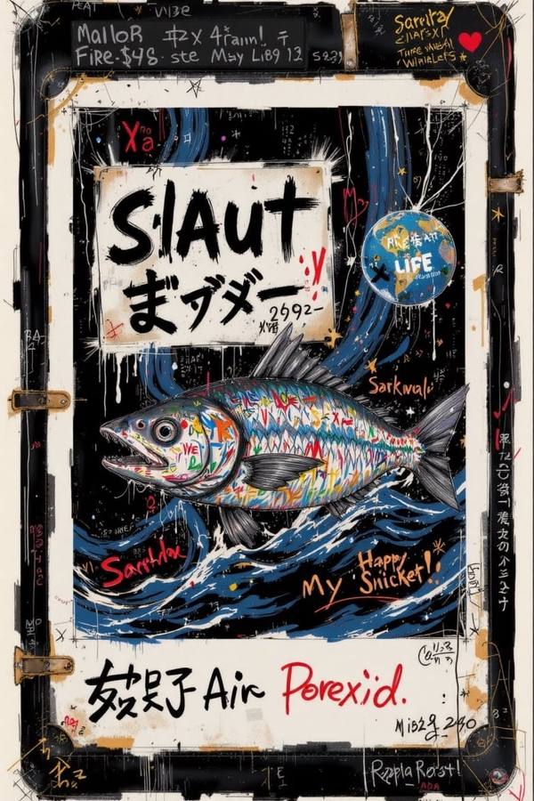 AI-generated image analyzed by PromptLens