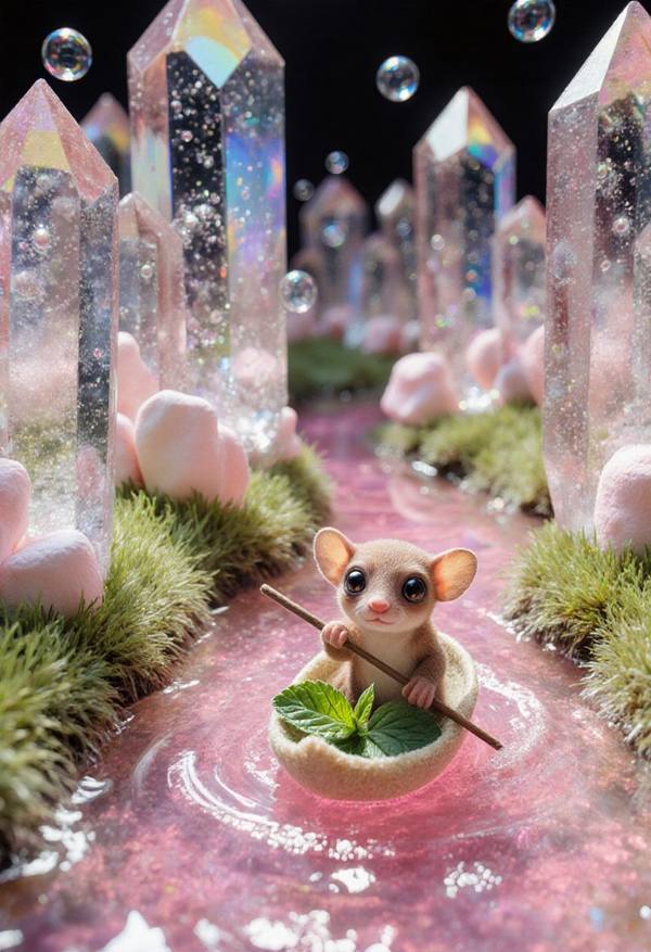 AI-generated image analyzed by PromptLens