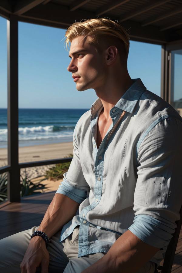 AI-generated image analyzed by PromptLens