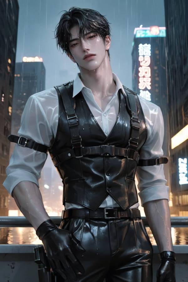 AI-generated image analyzed by PromptLens