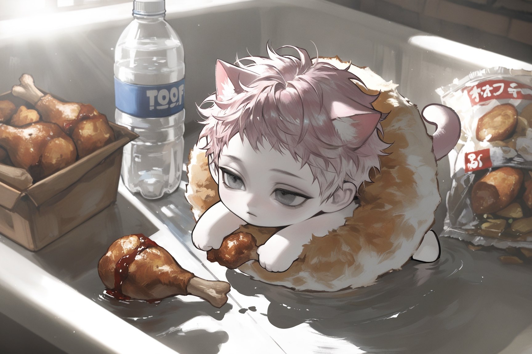 AI-generated image analyzed by PromptLens