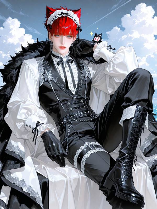 AI-generated image analyzed by PromptLens