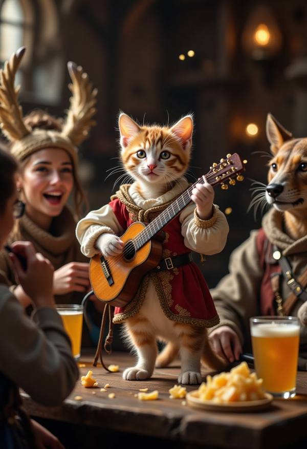 AI-generated image analyzed by PromptLens