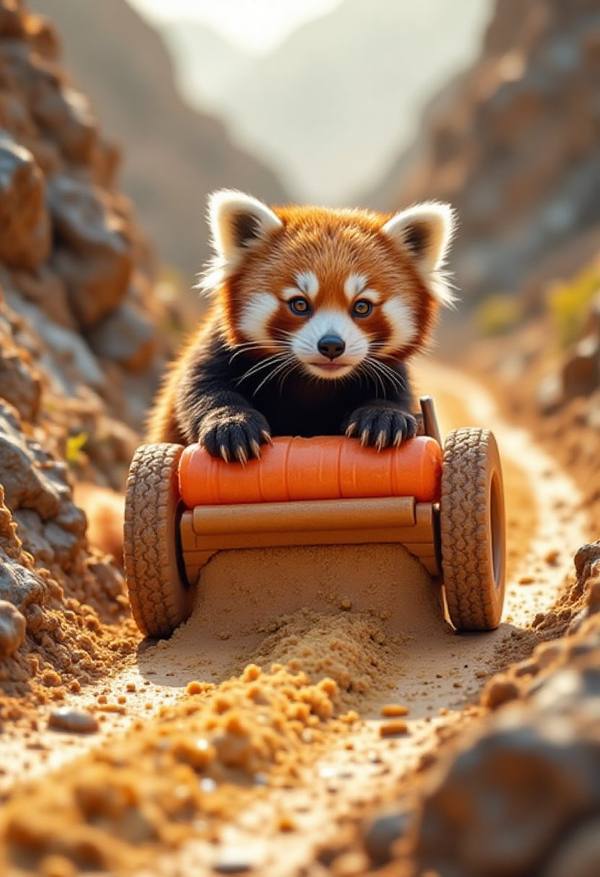 AI-generated image analyzed by PromptLens