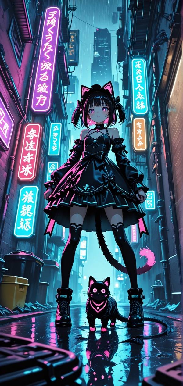 AI-generated image analyzed by PromptLens