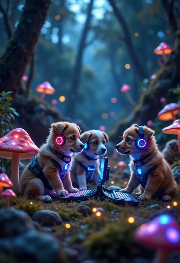 AI-generated image analyzed by PromptLens