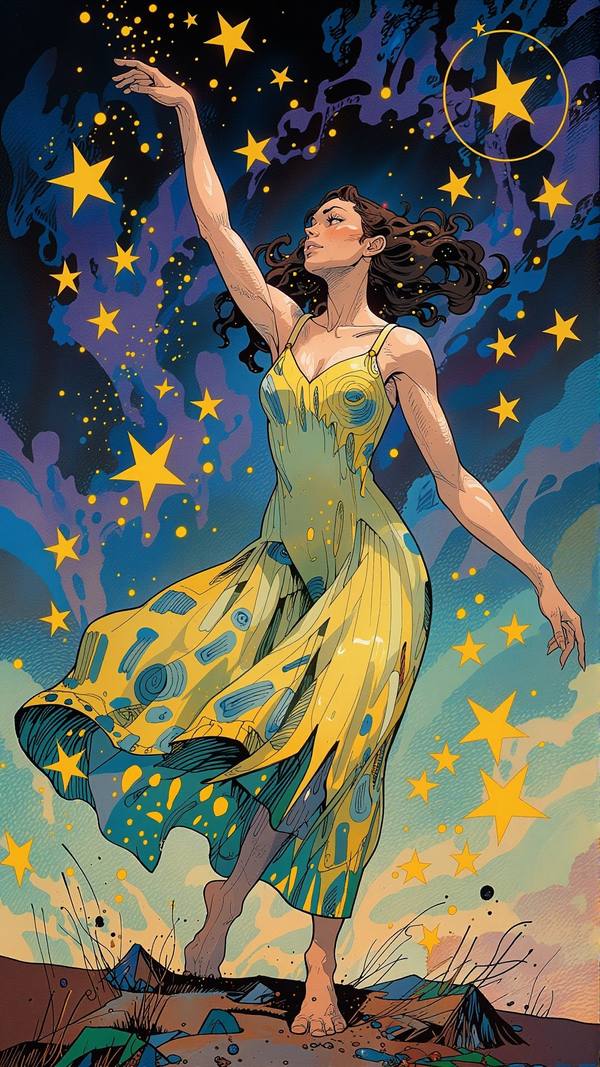 AI-generated image analyzed by PromptLens