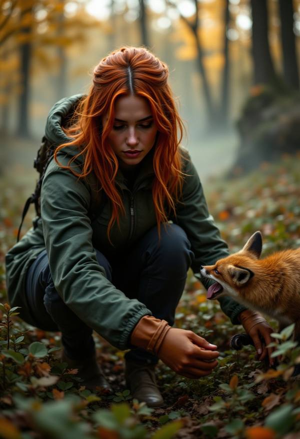 AI-generated image analyzed by PromptLens