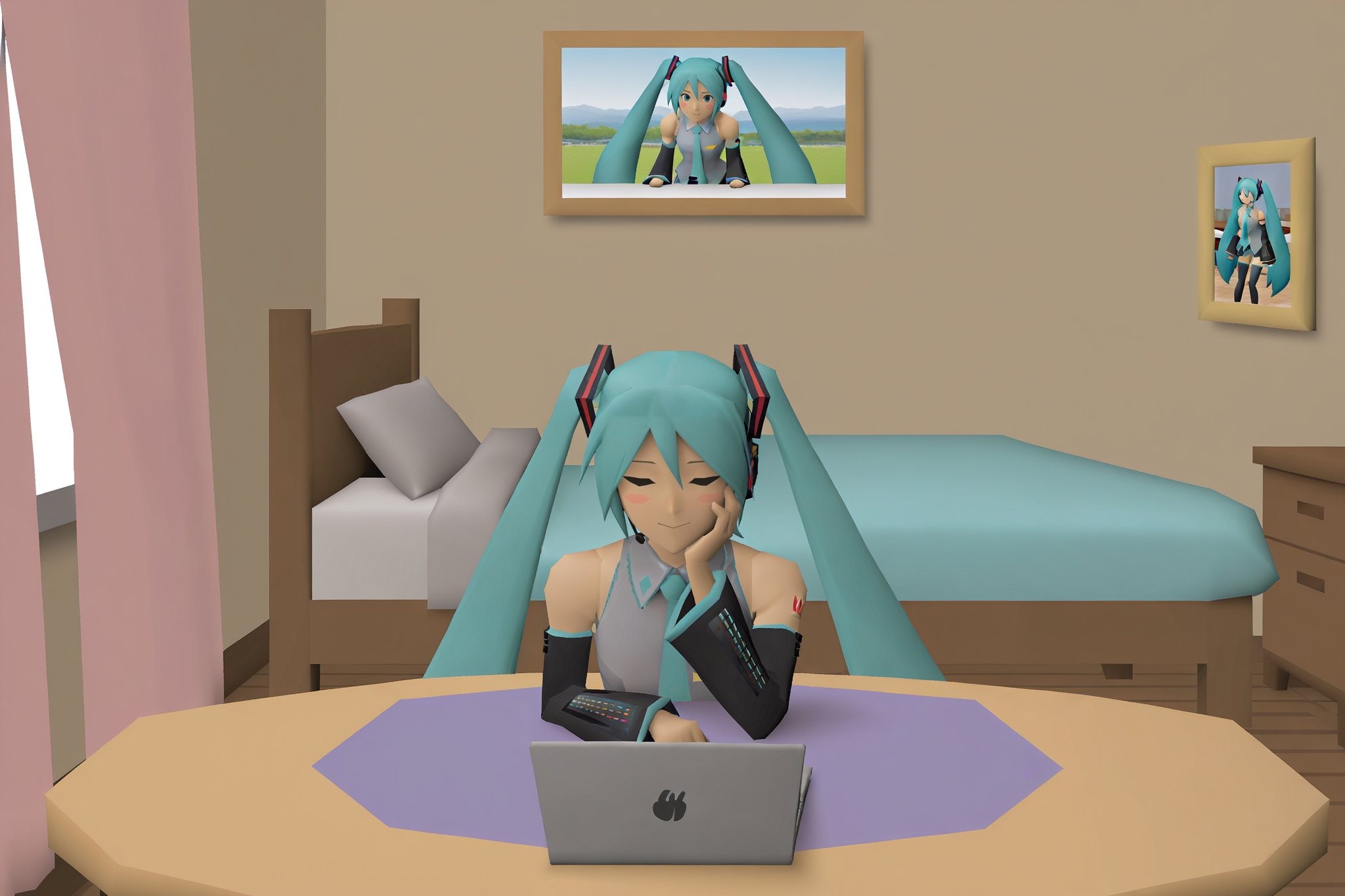 AI-generated image analyzed by PromptLens