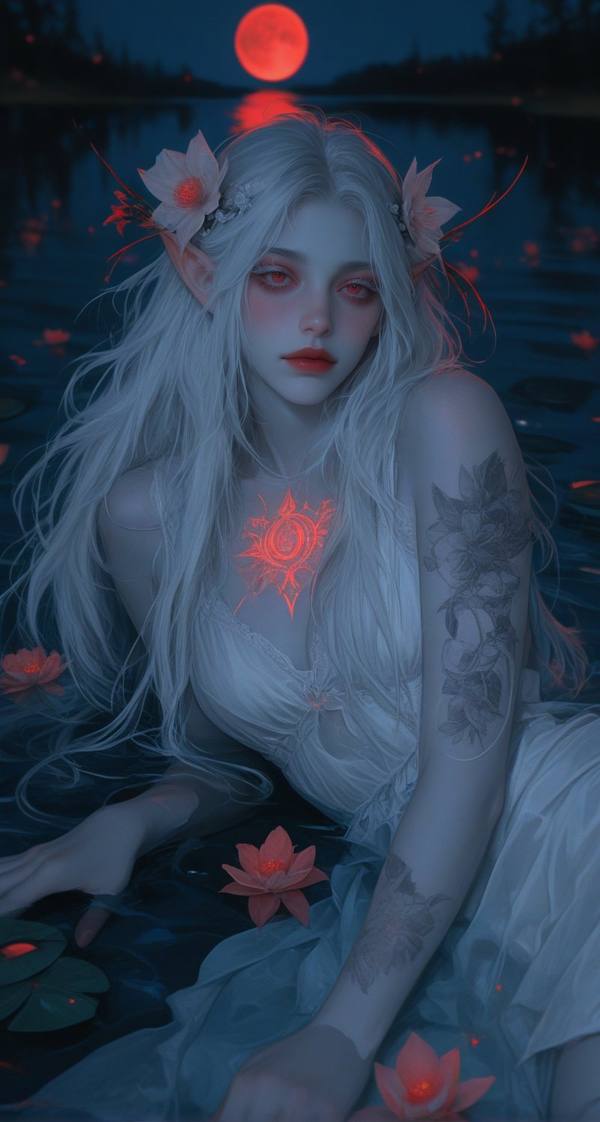 AI-generated image analyzed by PromptLens