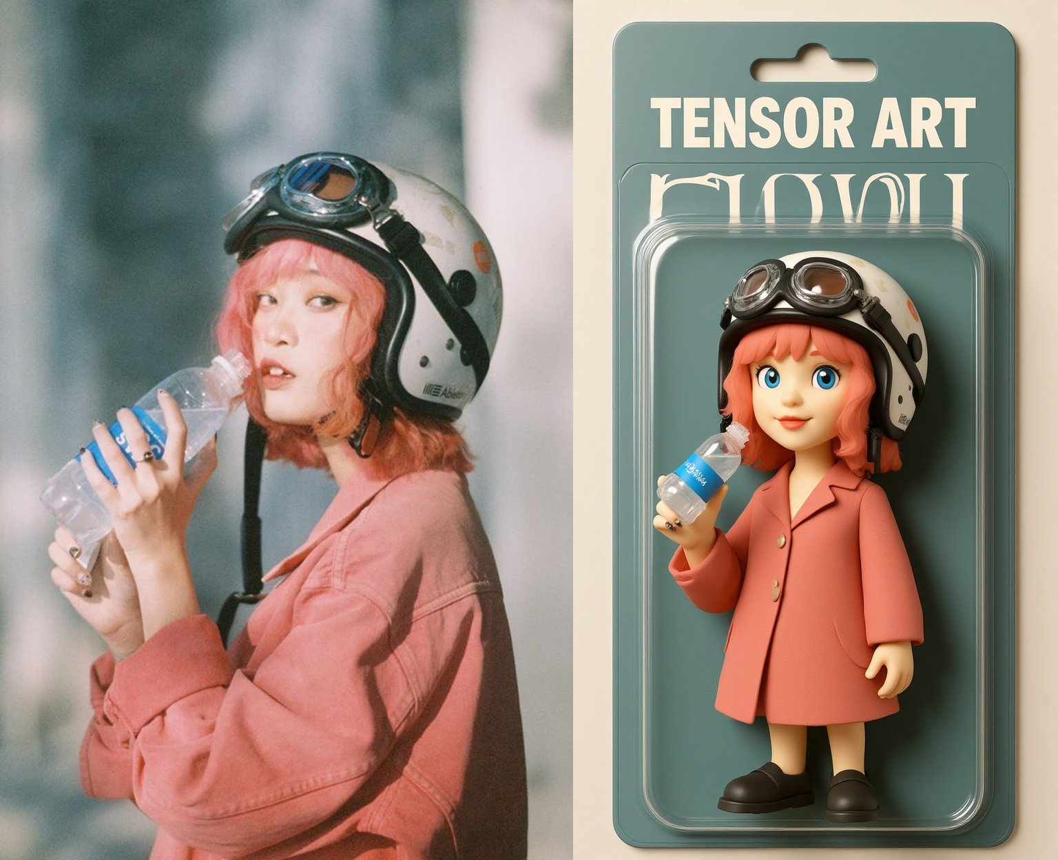 AI-generated image analyzed by PromptLens