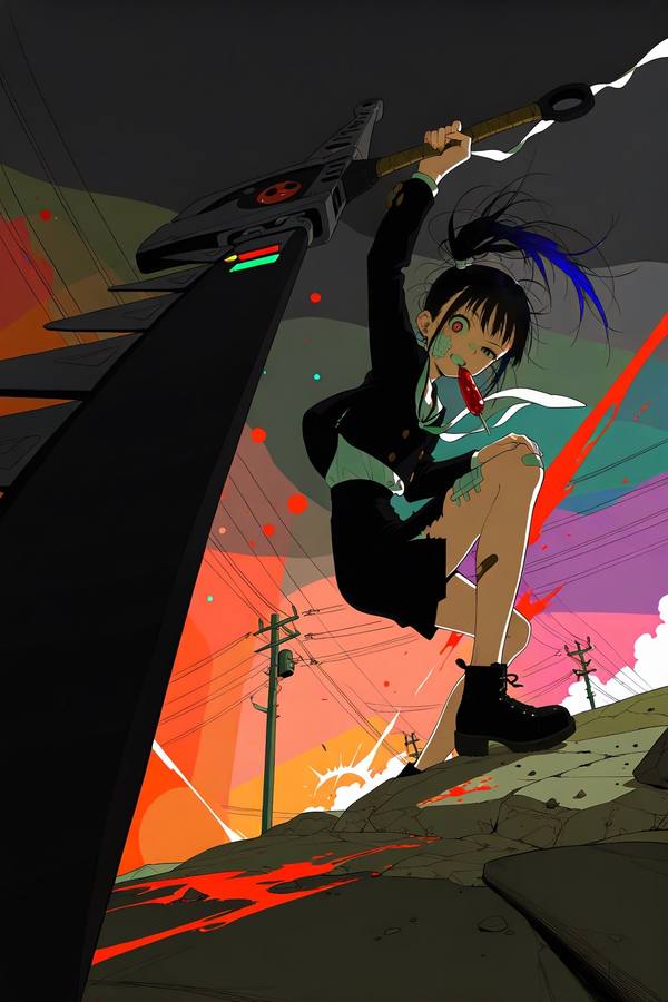 AI-generated image analyzed by PromptLens