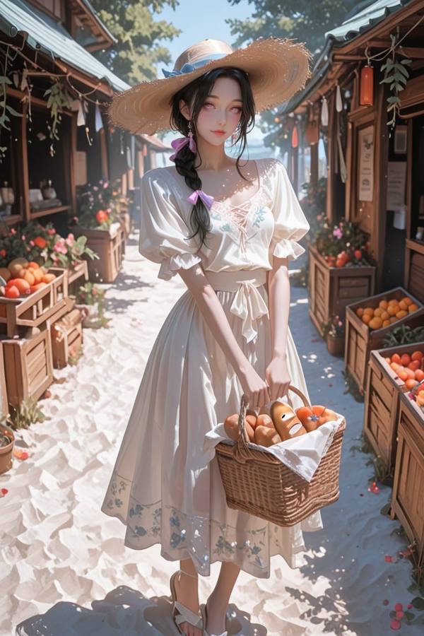 AI-generated image analyzed by PromptLens