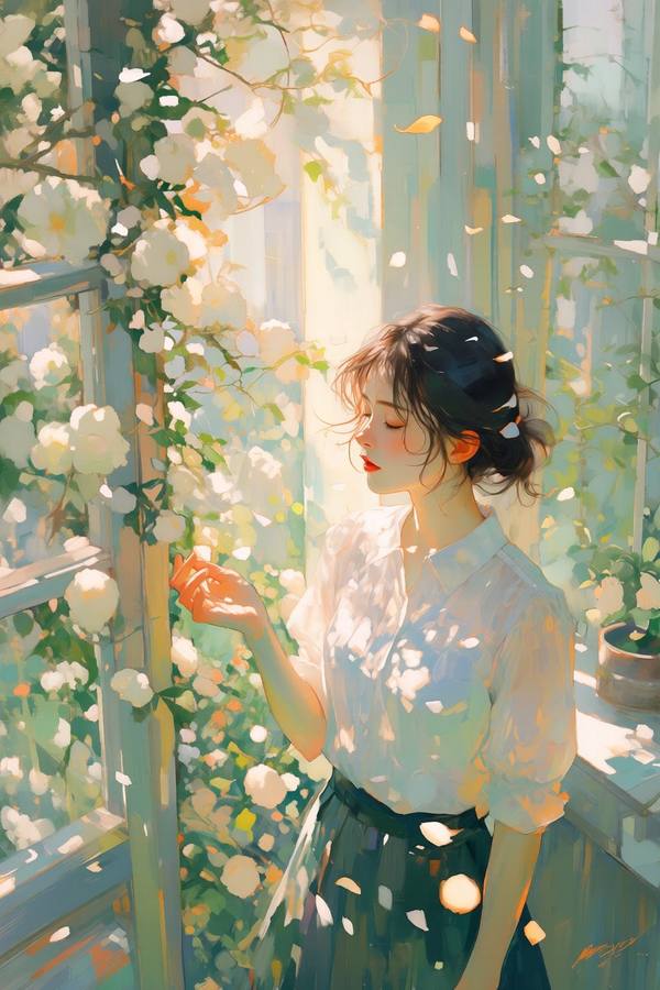 AI-generated image analyzed by PromptLens