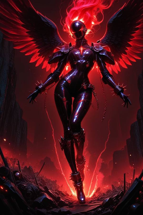 AI-generated image analyzed by PromptLens