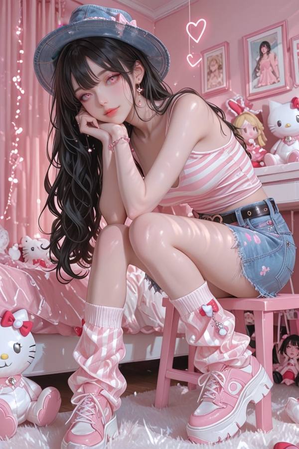 AI-generated image analyzed by PromptLens