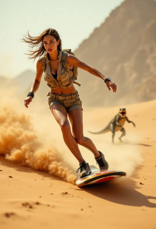 AI-generated image analyzed by PromptLens