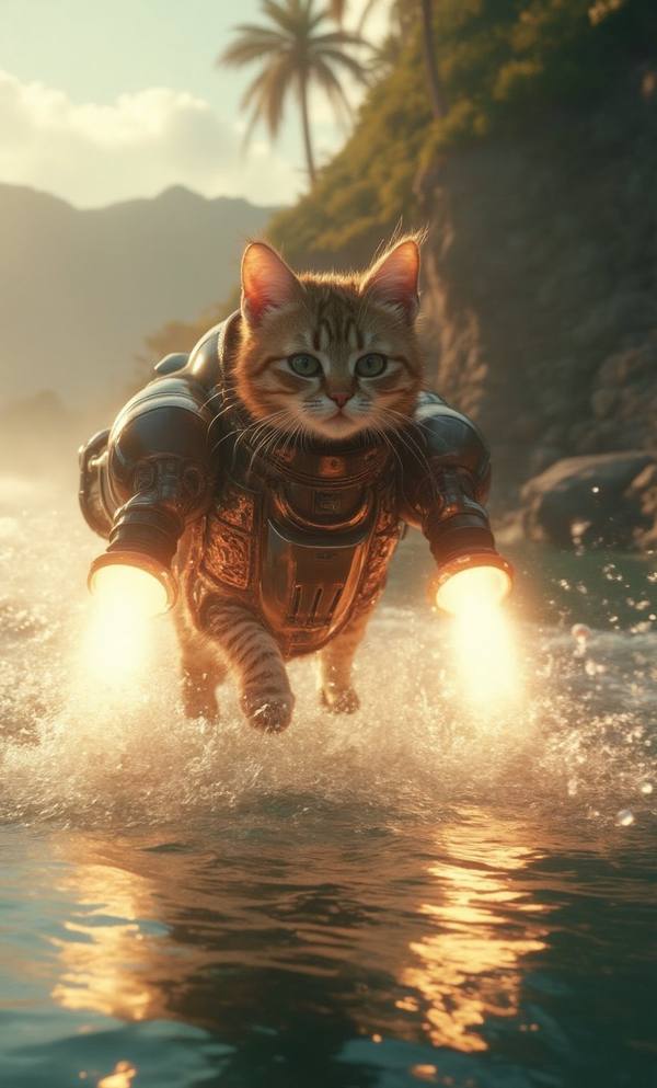 AI-generated image analyzed by PromptLens