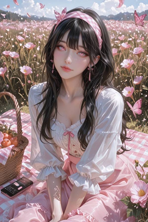 AI-generated image analyzed by PromptLens