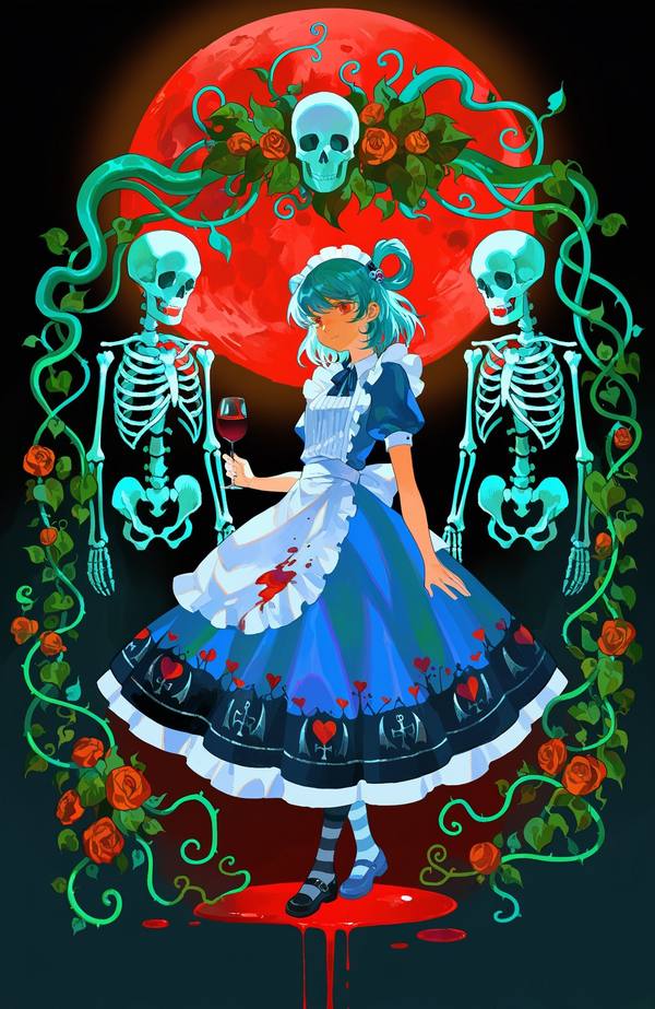 AI-generated image analyzed by PromptLens