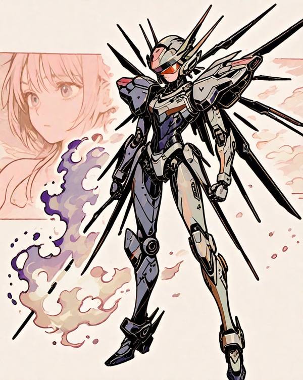 AI-generated image analyzed by PromptLens