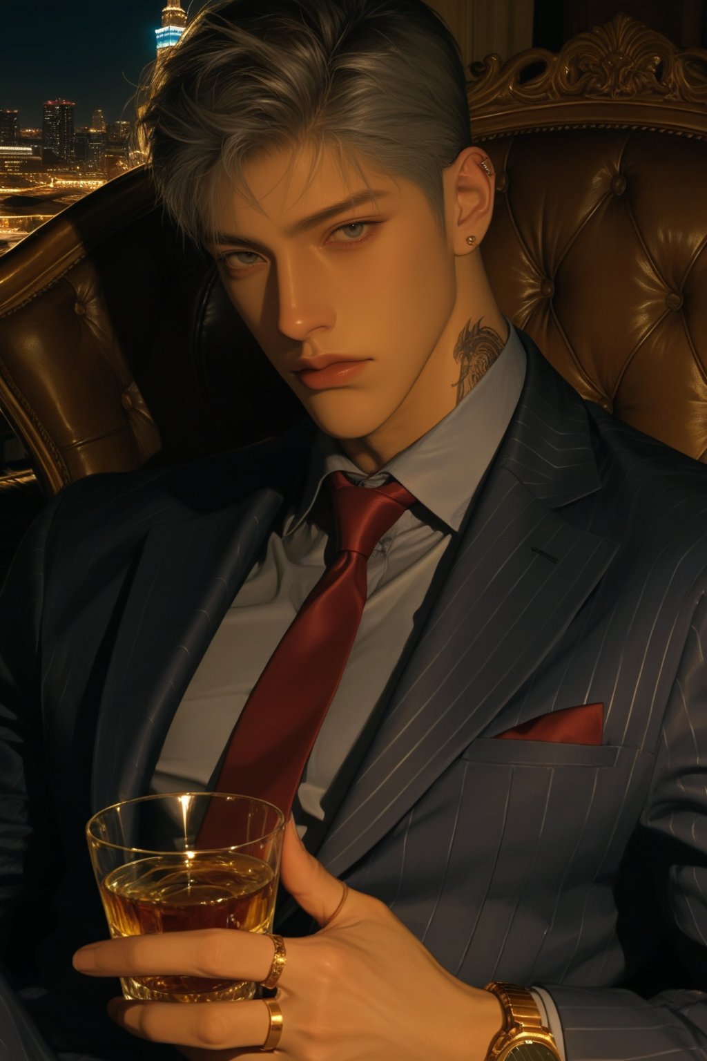 AI-generated image analyzed by PromptLens