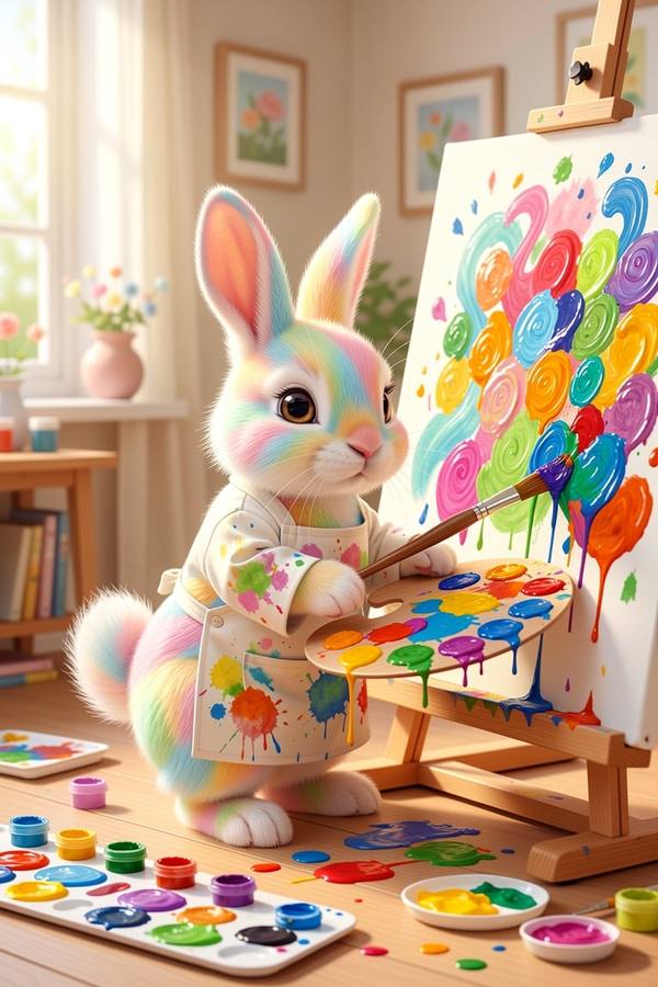 AI-generated image analyzed by PromptLens