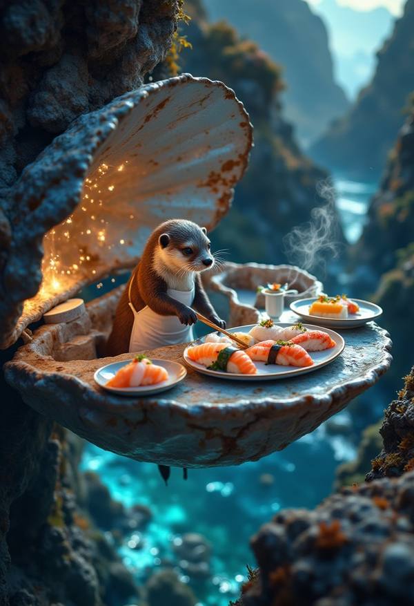 AI-generated image analyzed by PromptLens