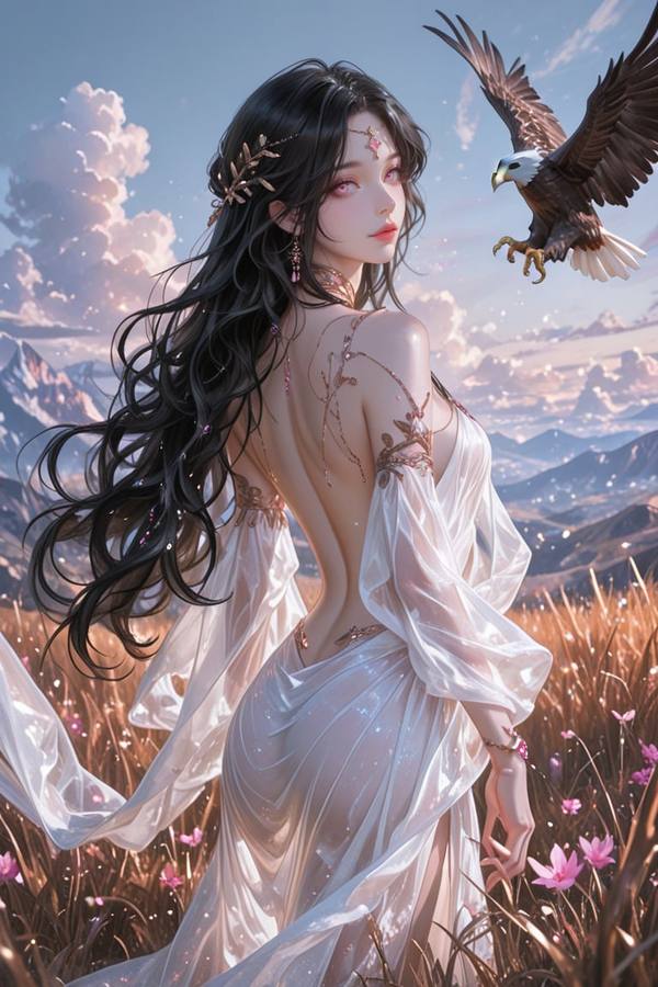 AI-generated image analyzed by PromptLens