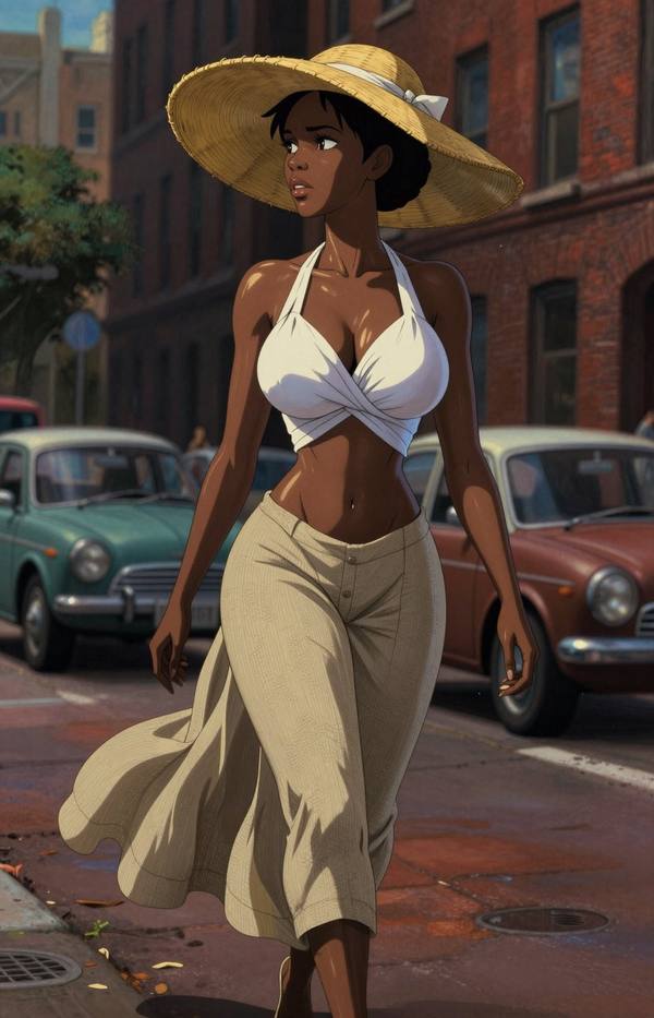 AI-generated image analyzed by PromptLens