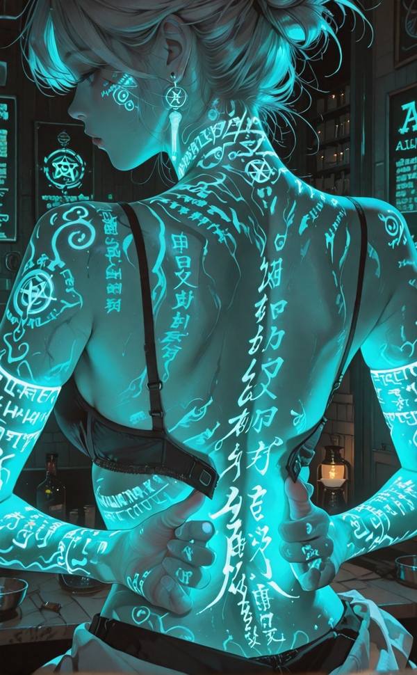 AI-generated image analyzed by PromptLens