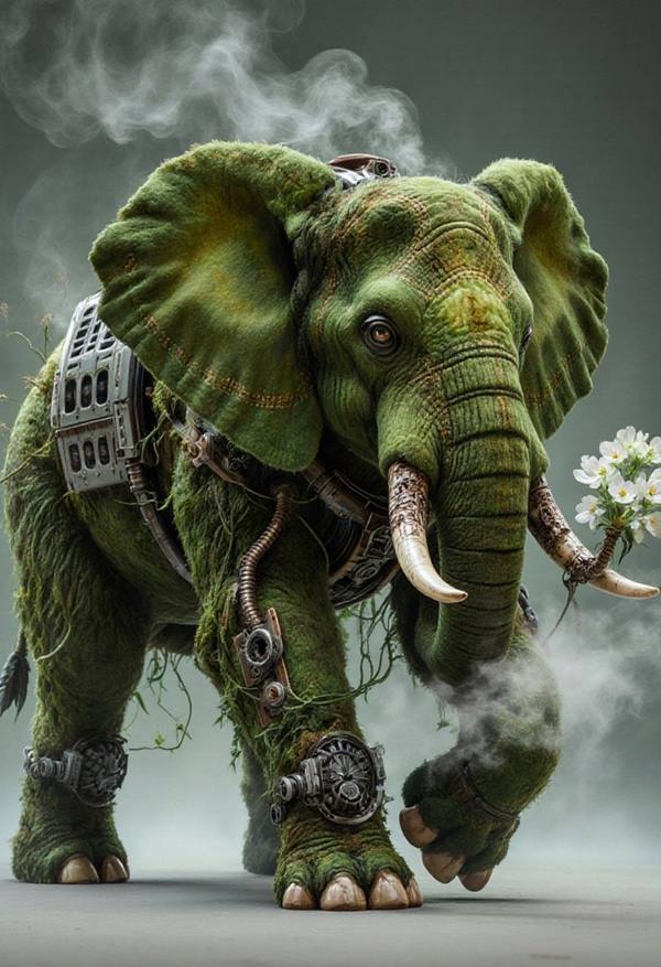 AI-generated image analyzed by PromptLens