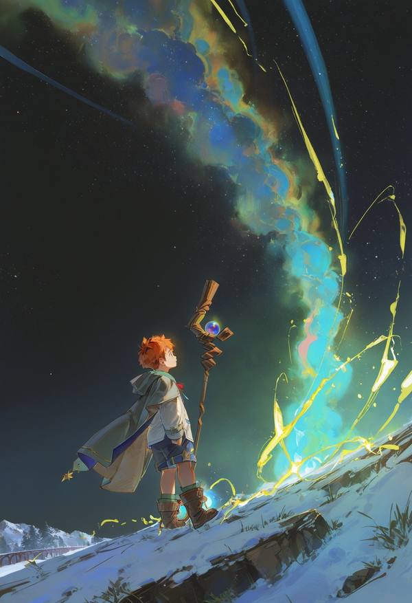 AI-generated image analyzed by PromptLens