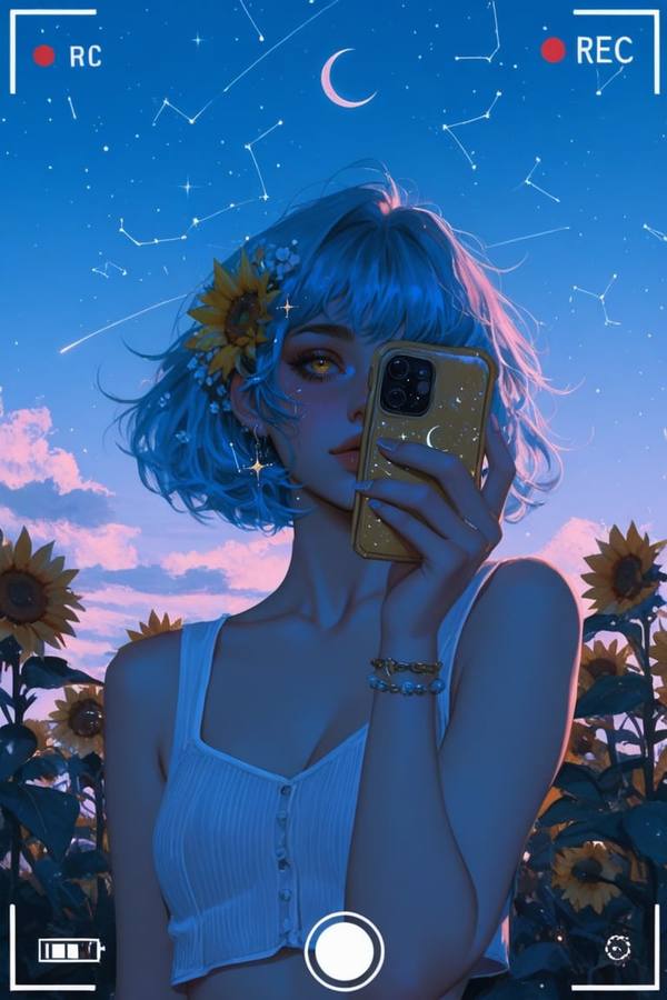 AI-generated image analyzed by PromptLens