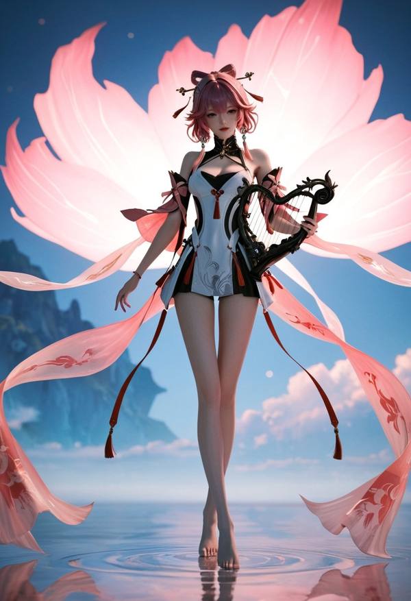 AI-generated image analyzed by PromptLens