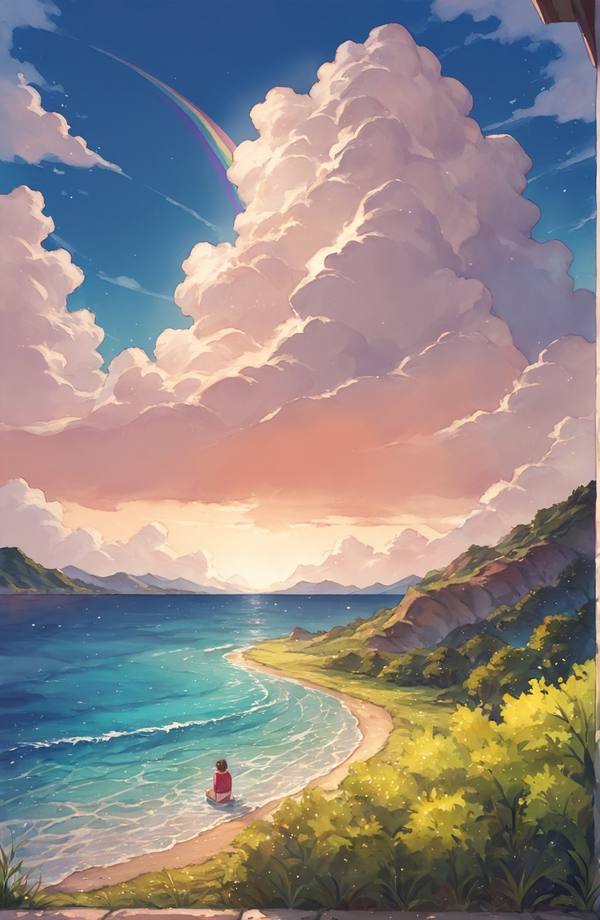 AI-generated image analyzed by PromptLens