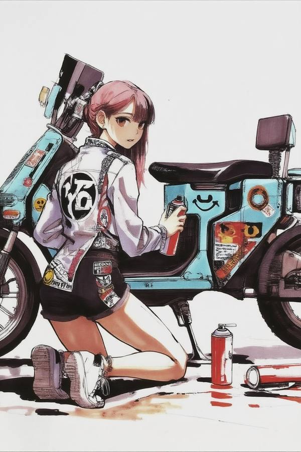 AI-generated image analyzed by PromptLens