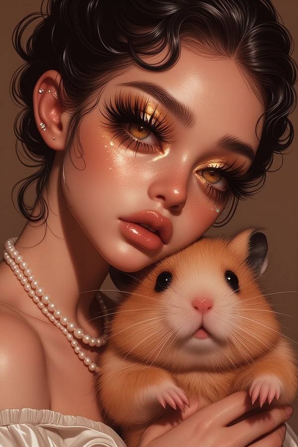 AI-generated image analyzed by PromptLens