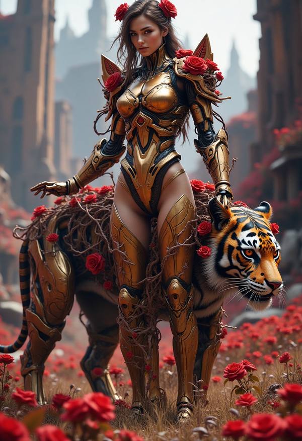 AI-generated image analyzed by PromptLens