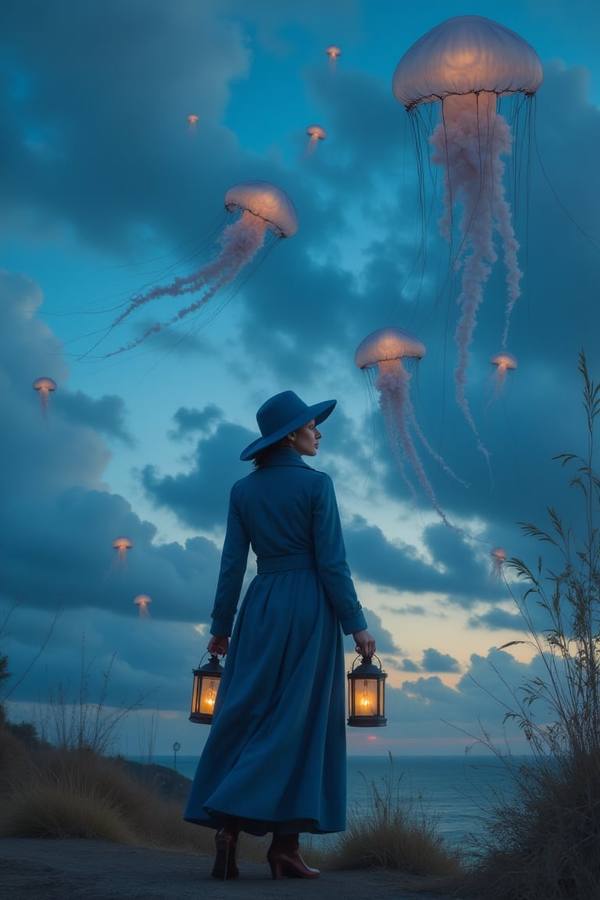 AI-generated image analyzed by PromptLens