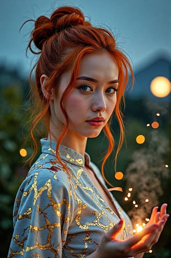 AI-generated image analyzed by PromptLens