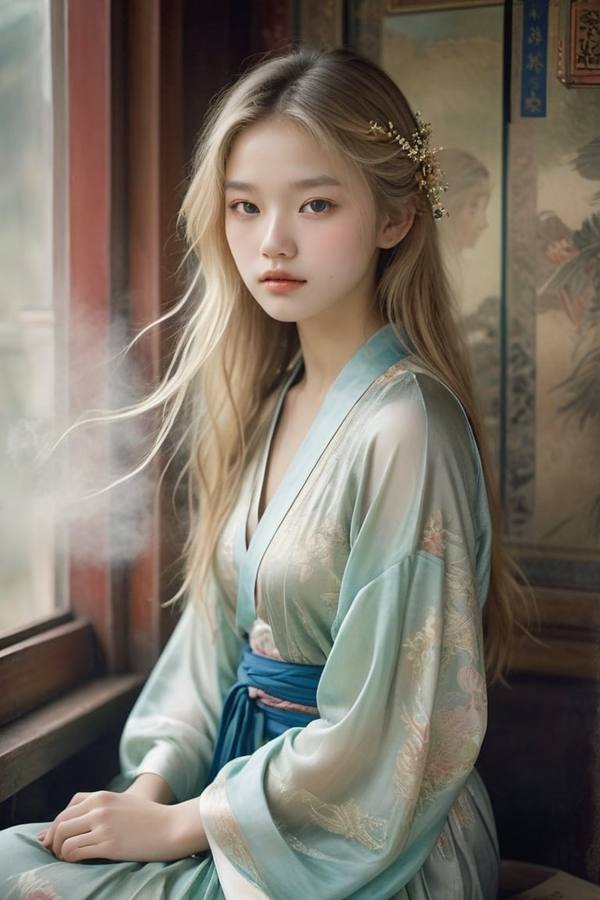 AI-generated image analyzed by PromptLens