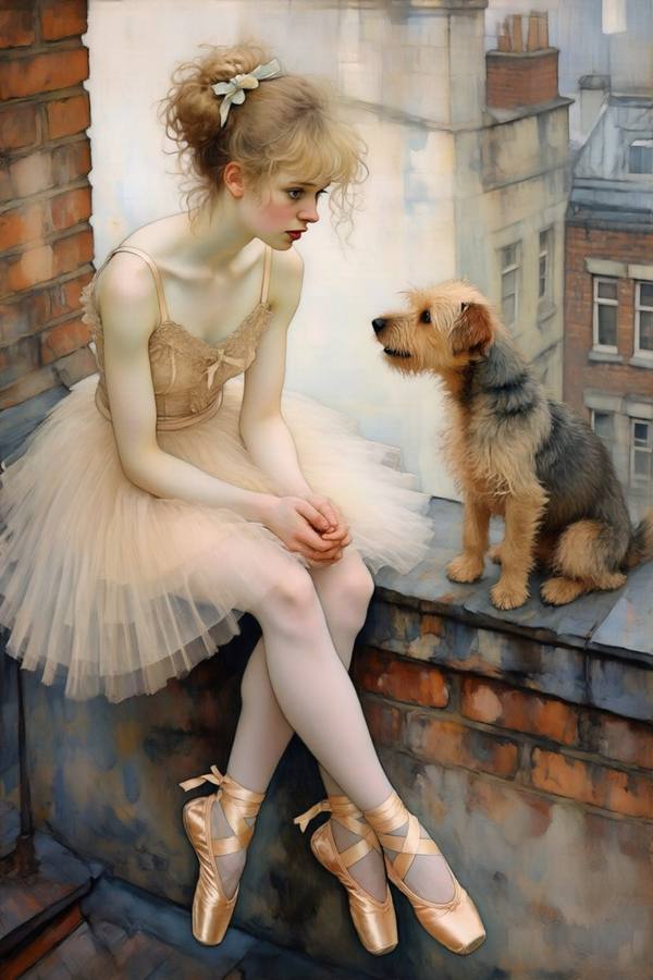 AI-generated image analyzed by PromptLens