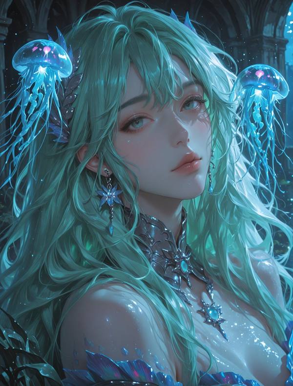 AI-generated image analyzed by PromptLens