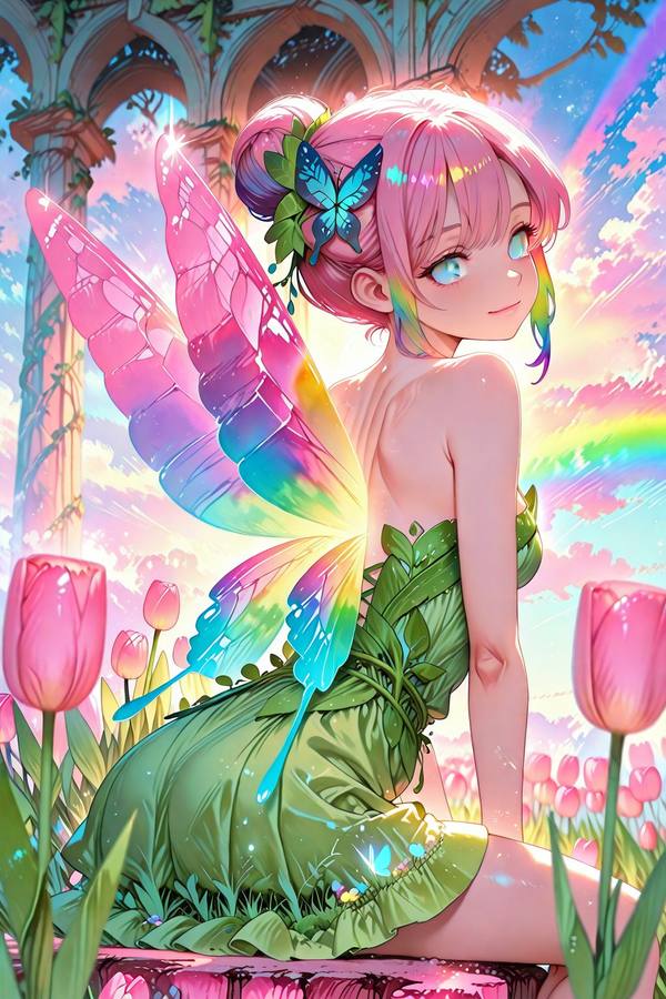 AI-generated image analyzed by PromptLens