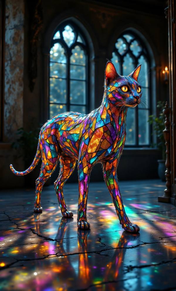 AI-generated image analyzed by PromptLens