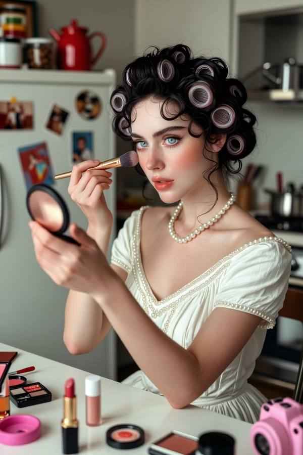 AI-generated image analyzed by PromptLens